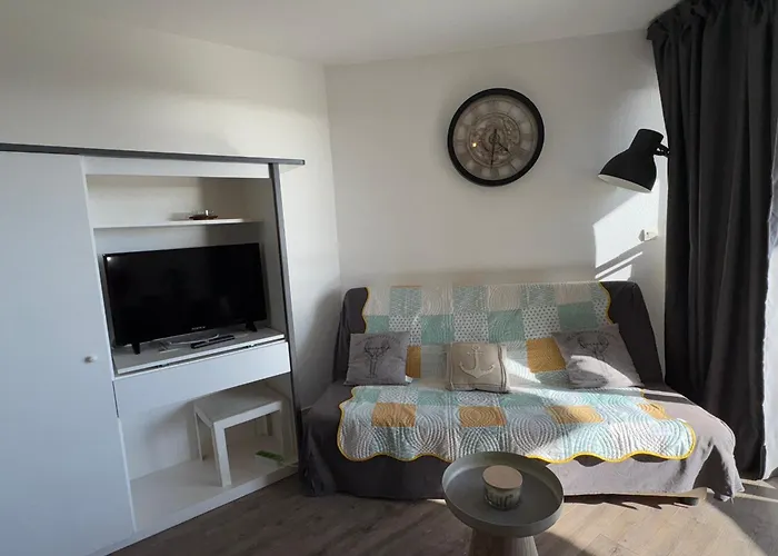 T2 + Alcôve, Piscine Collective, 5 Pers, Parking - Fr-1-323-568 Apartamento *